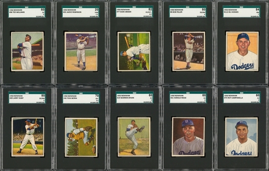 1950 Bowman Baseball Complete Set (252)